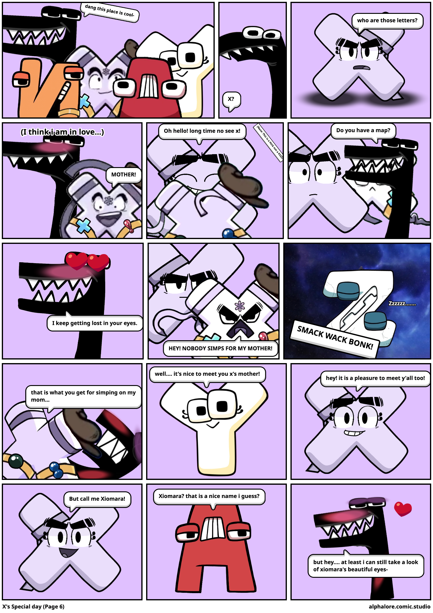 X's Special day (Page 6)