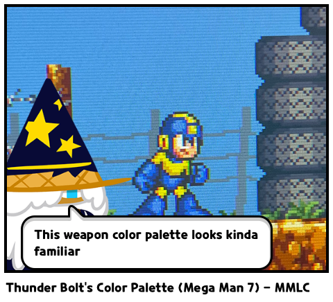 Thunder Bolt's Color Palette (Mega Man 7) - MMLC