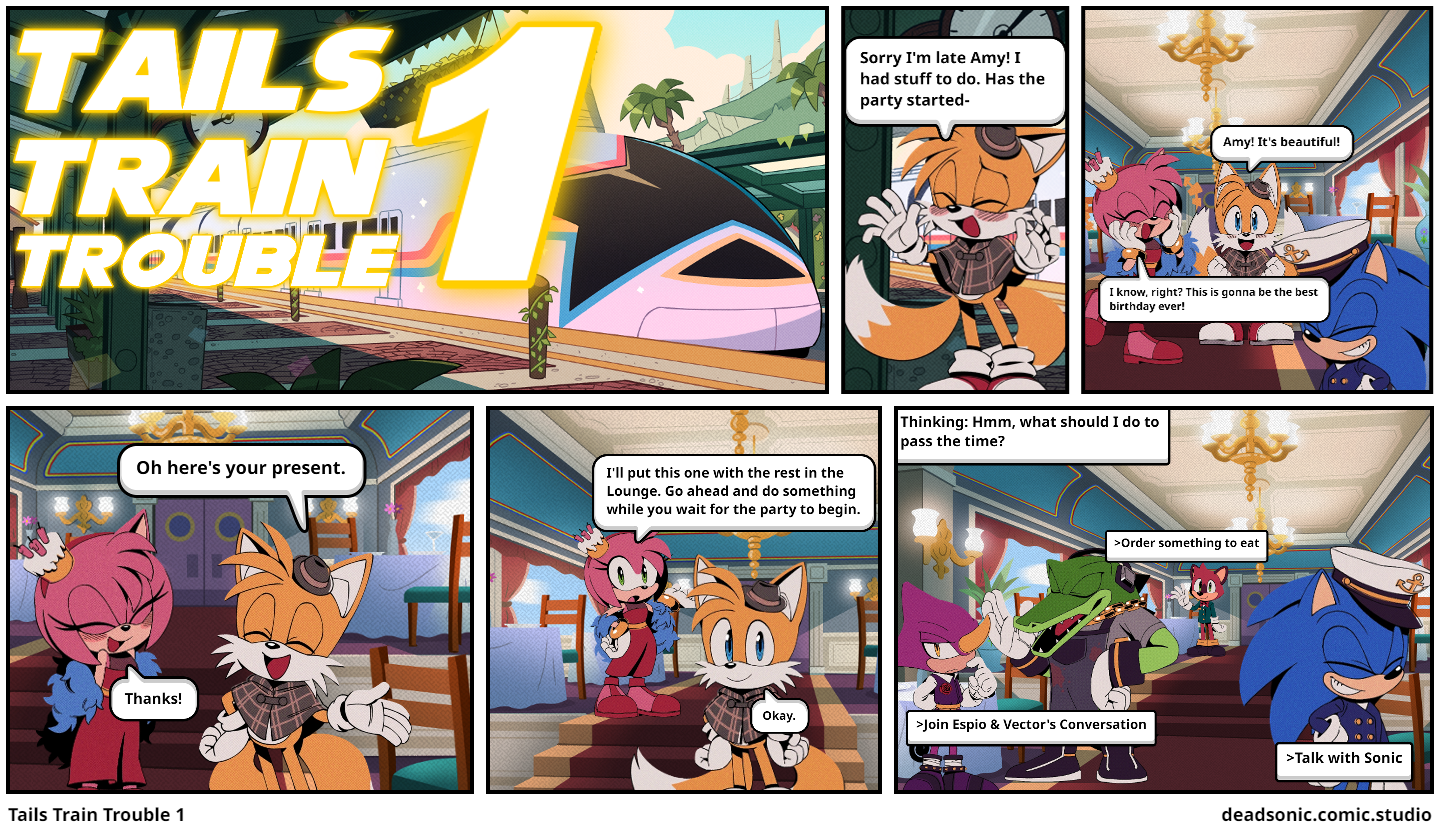 Tails Train Trouble 1 