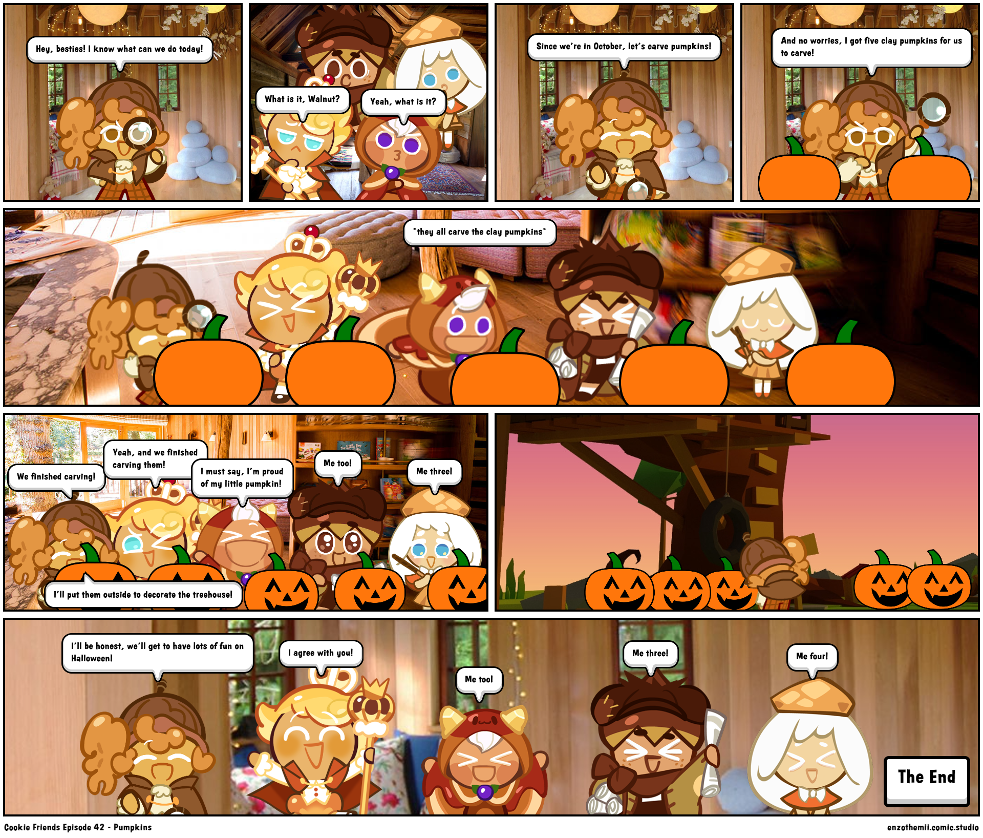 Cookie Friends Episode 42 - Pumpkins