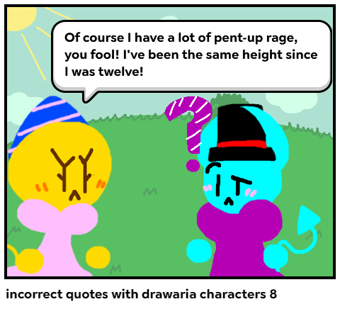incorrect quotes with drawaria characters 8