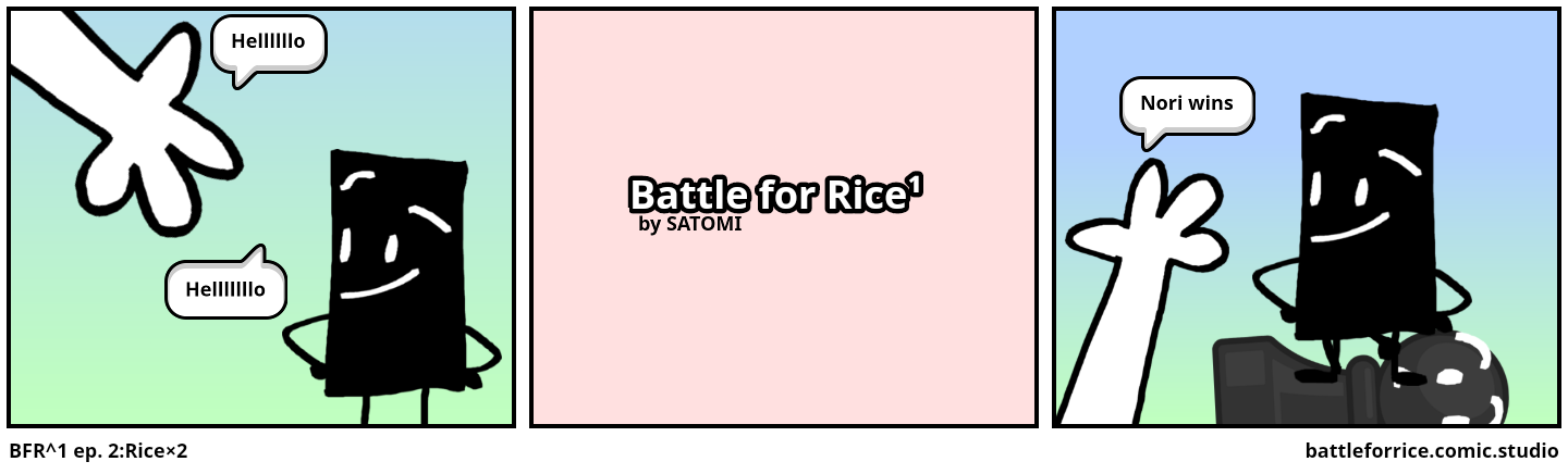 BFR^1 ep. 2:Rice×2