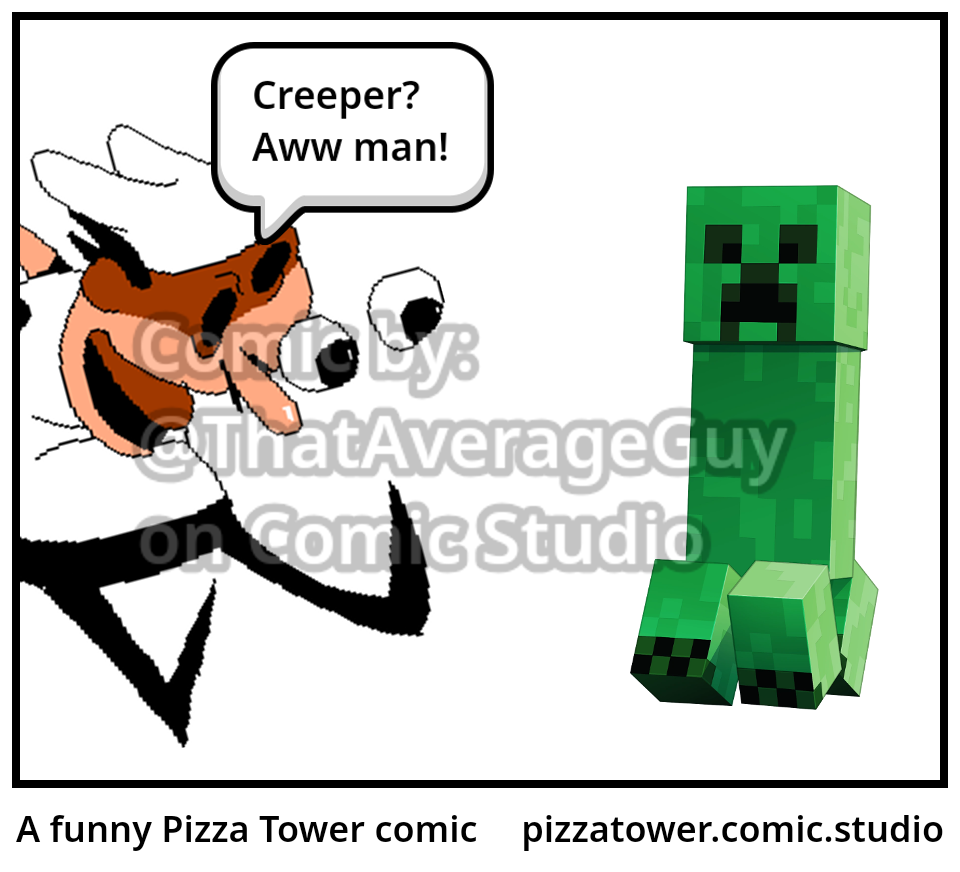 A funny Pizza Tower comic