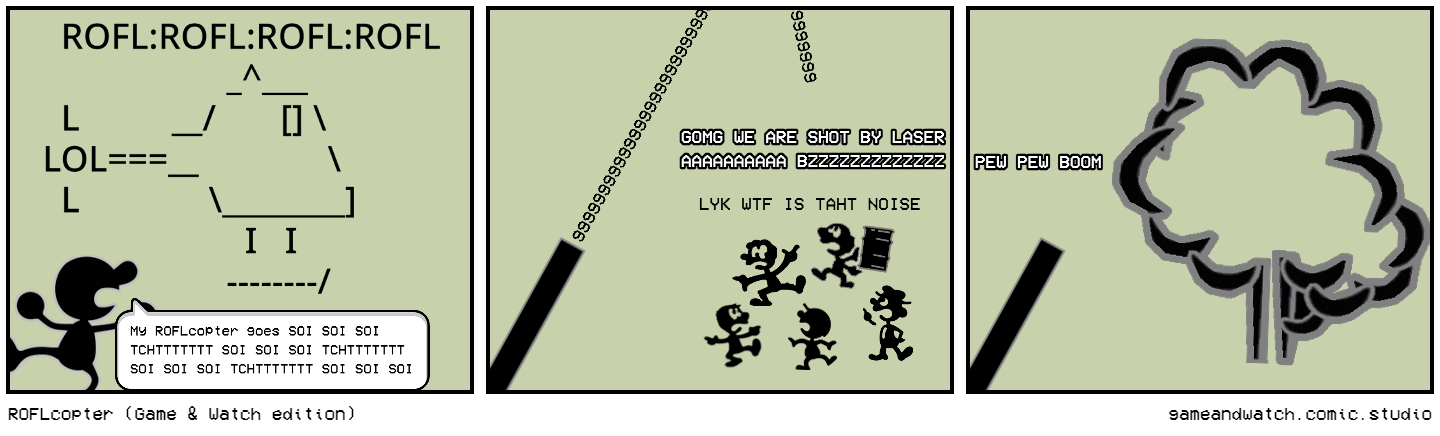 ROFLcopter (Game & Watch edition)