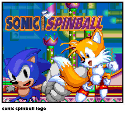 sonic spinball logo