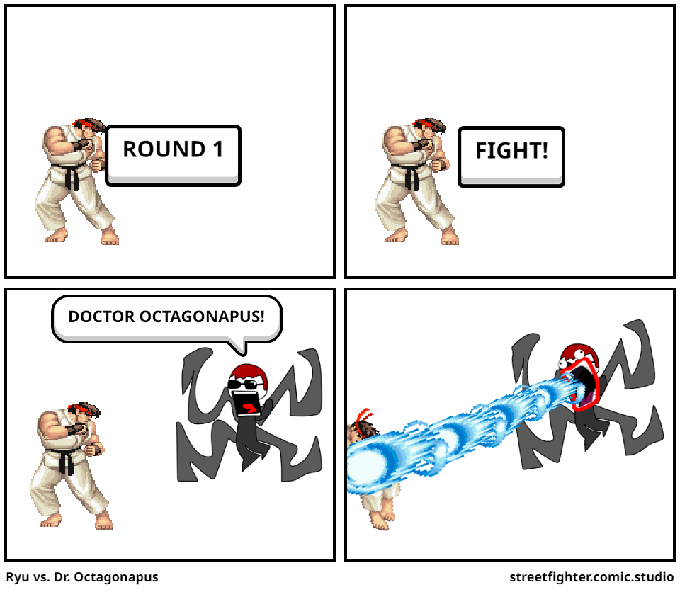 Ryu vs. Dr. Octagonapus
