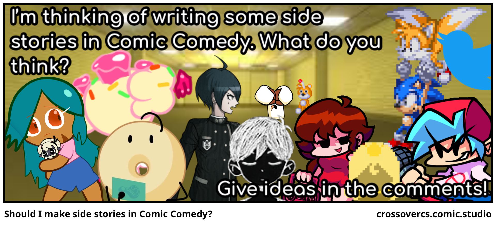 Should I make side stories in Comic Comedy?