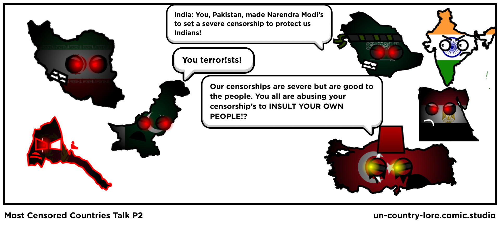 Most Censored Countries Talk P2