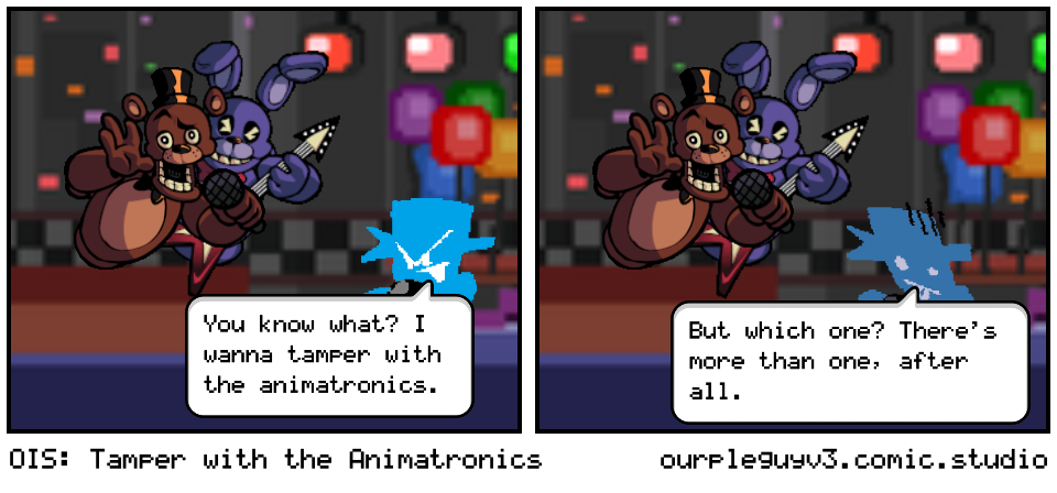 OIS: Tamper with the Animatronics