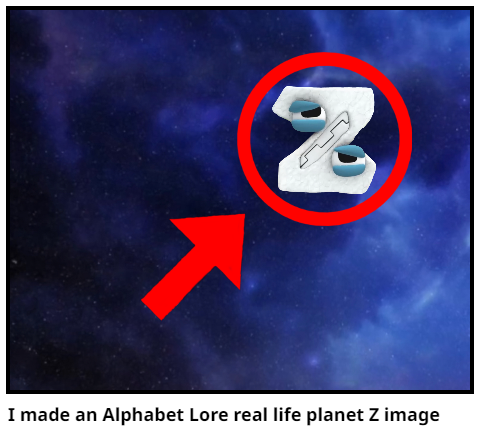 I made an Alphabet Lore real life planet Z image - Comic Studio