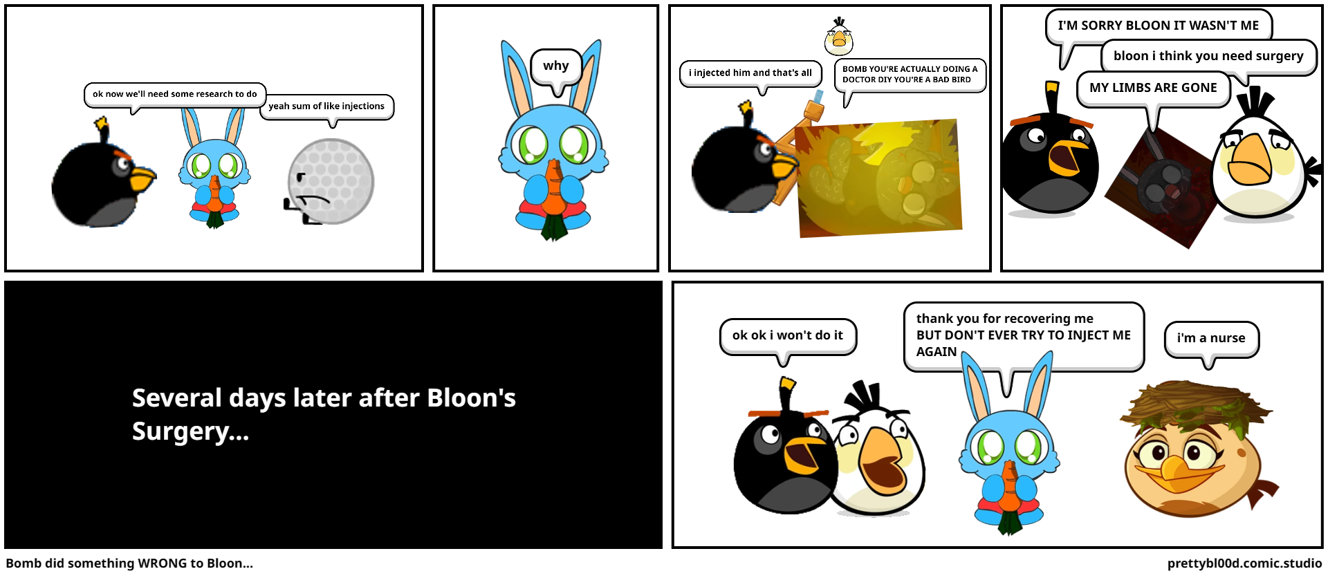 Bomb did something WRONG to Bloon...