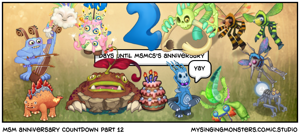 Msm anniversary countdown part 12