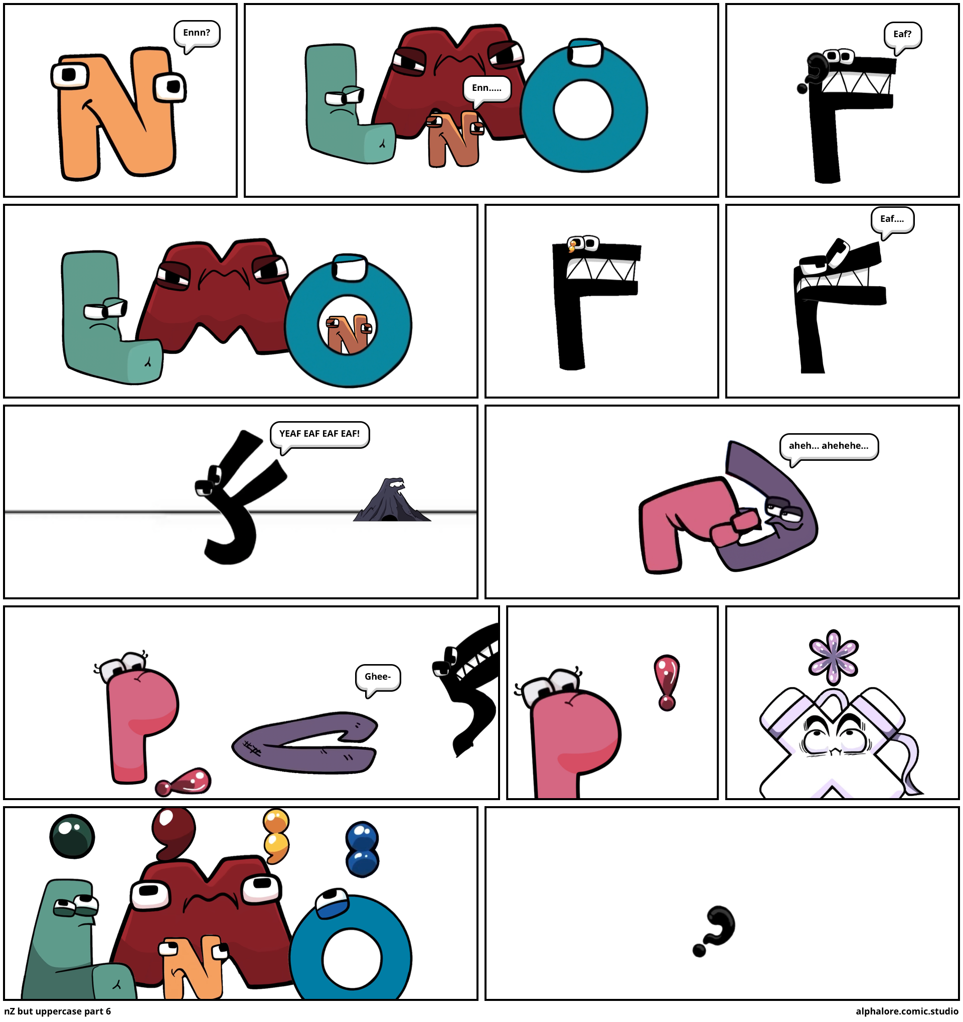 MaiaL's Alphabet Lore But Lowercase- Q - Comic Studio