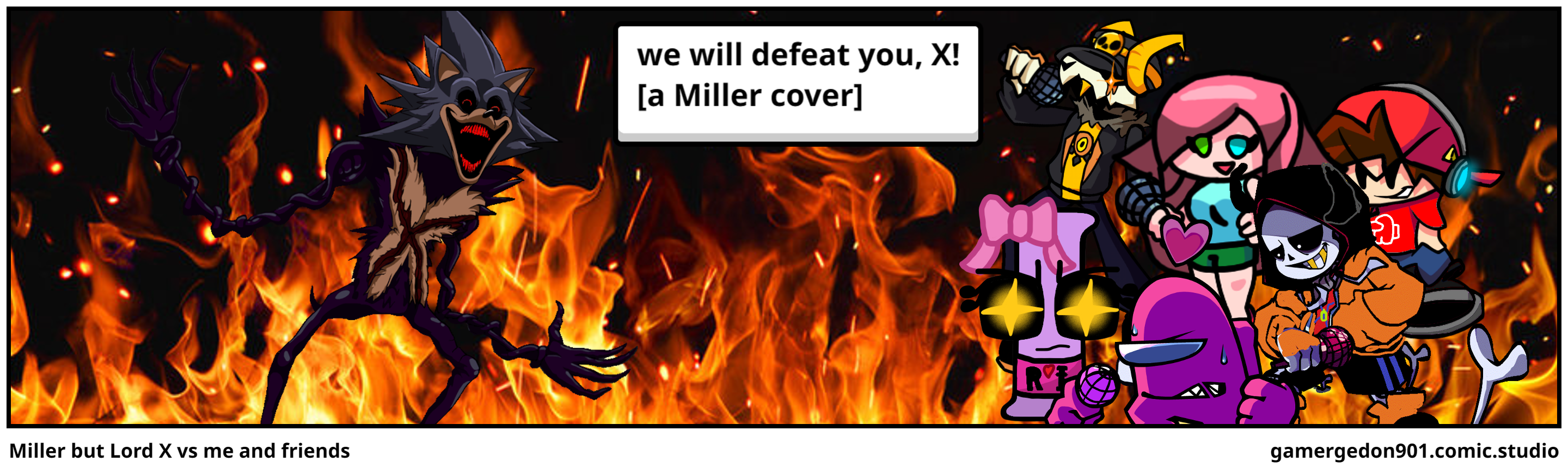 Miller but Lord X vs me and friends