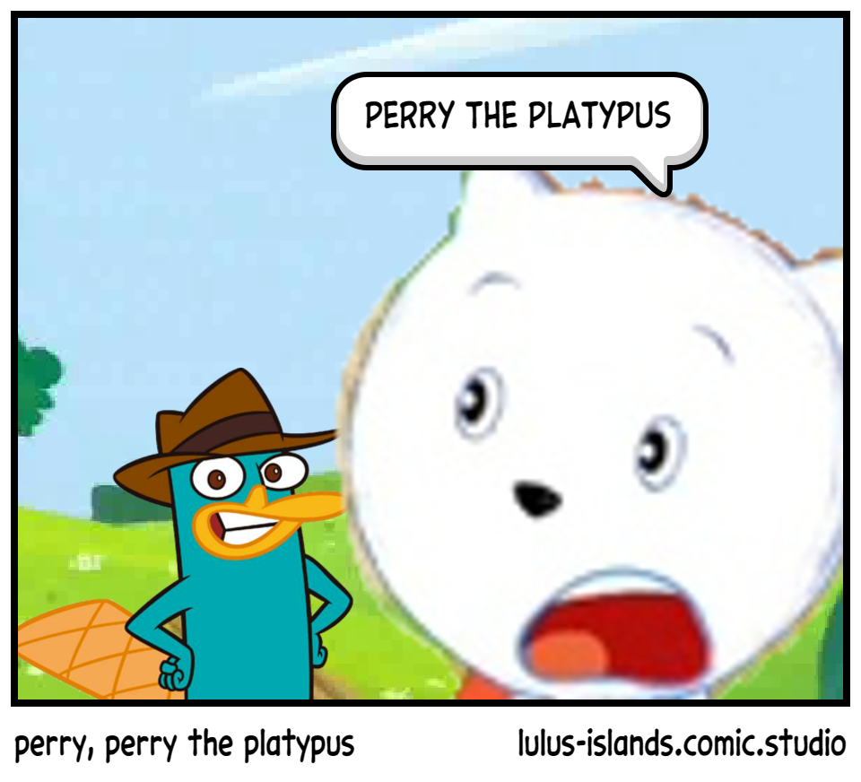 perry, perry the platypus