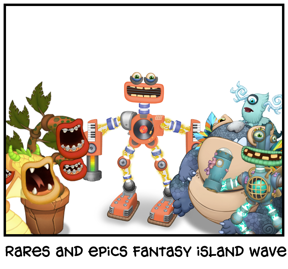 Rares and epics fantasy island wave 2 