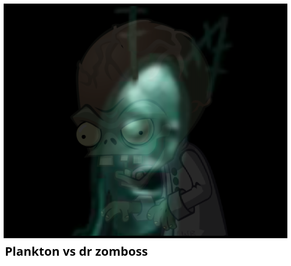 Plankton vs dr zomboss
