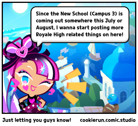 Comics tagged with Royale High Campus 3 - Comic Studio