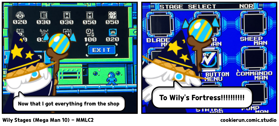 Wily Stages (Mega Man 10) - MMLC2