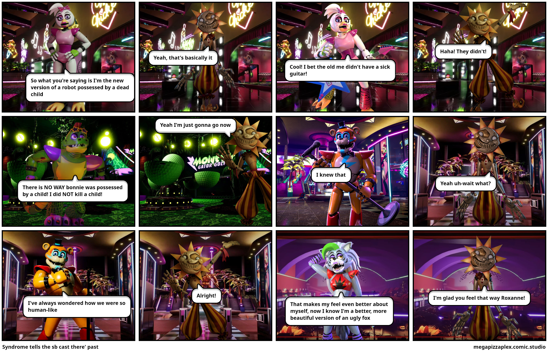 Comics tagged with Gregory FNaF Security Breach Edit - Comic Studio