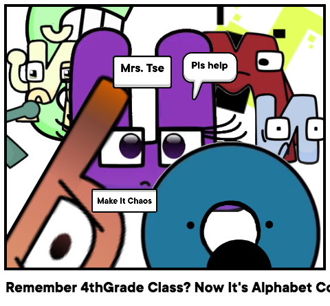 Remember 4thGrade Class? Now It's Alphabet College