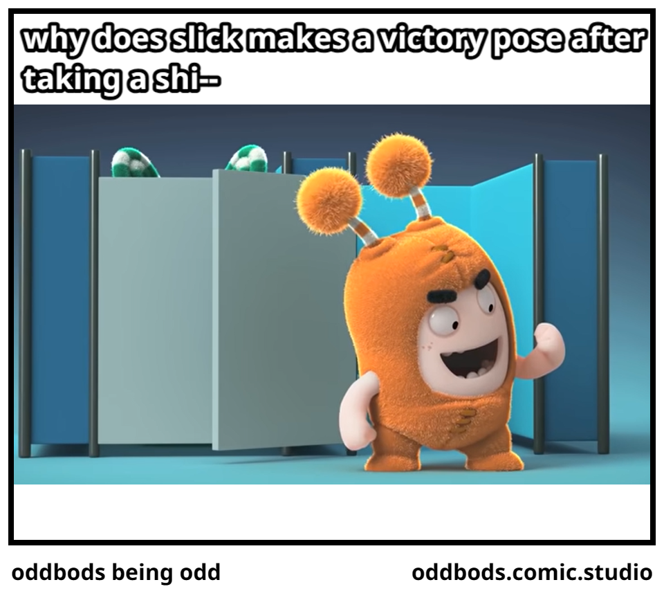 oddbods being odd