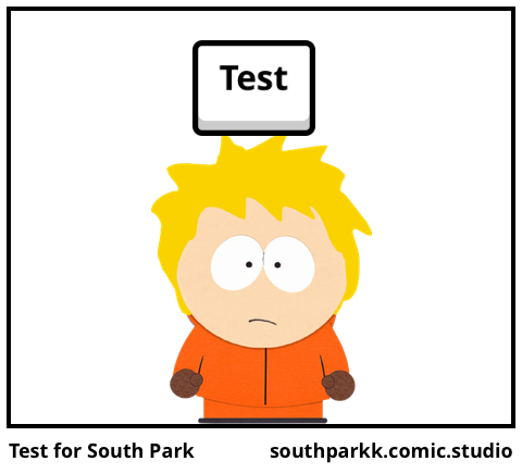 Test for South Park