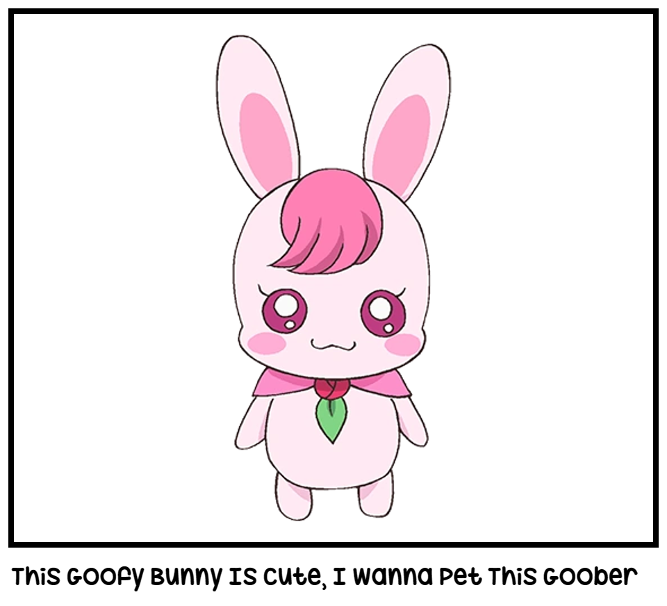 This Goofy Bunny Is Cute, I Wanna Pet This Goober