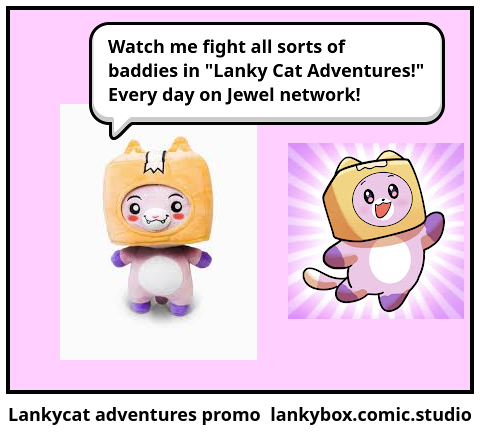 Lankycat adventures promo
