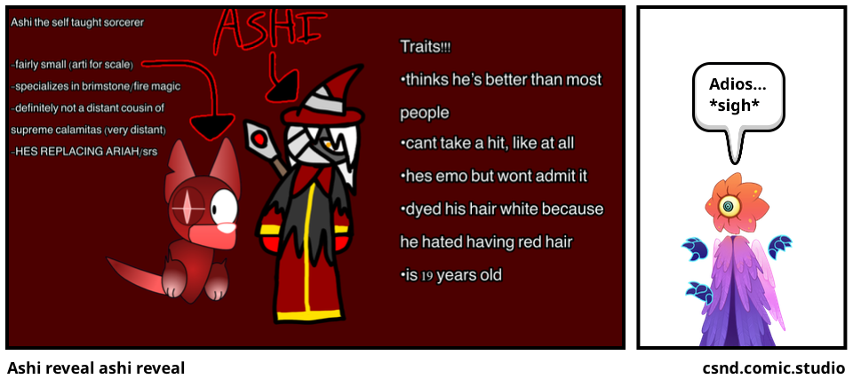 Ashi reveal ashi reveal