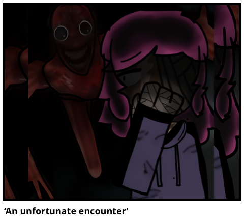 ‘An unfortunate encounter’