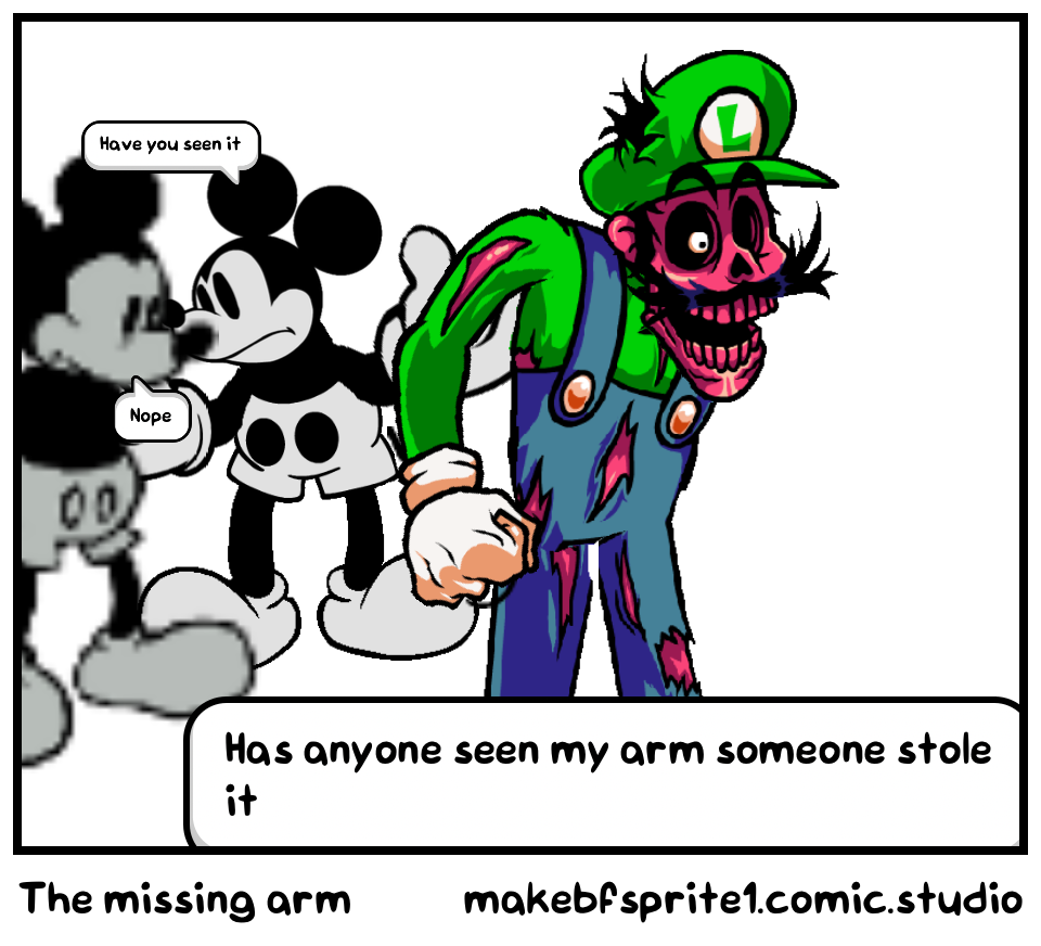 The missing arm