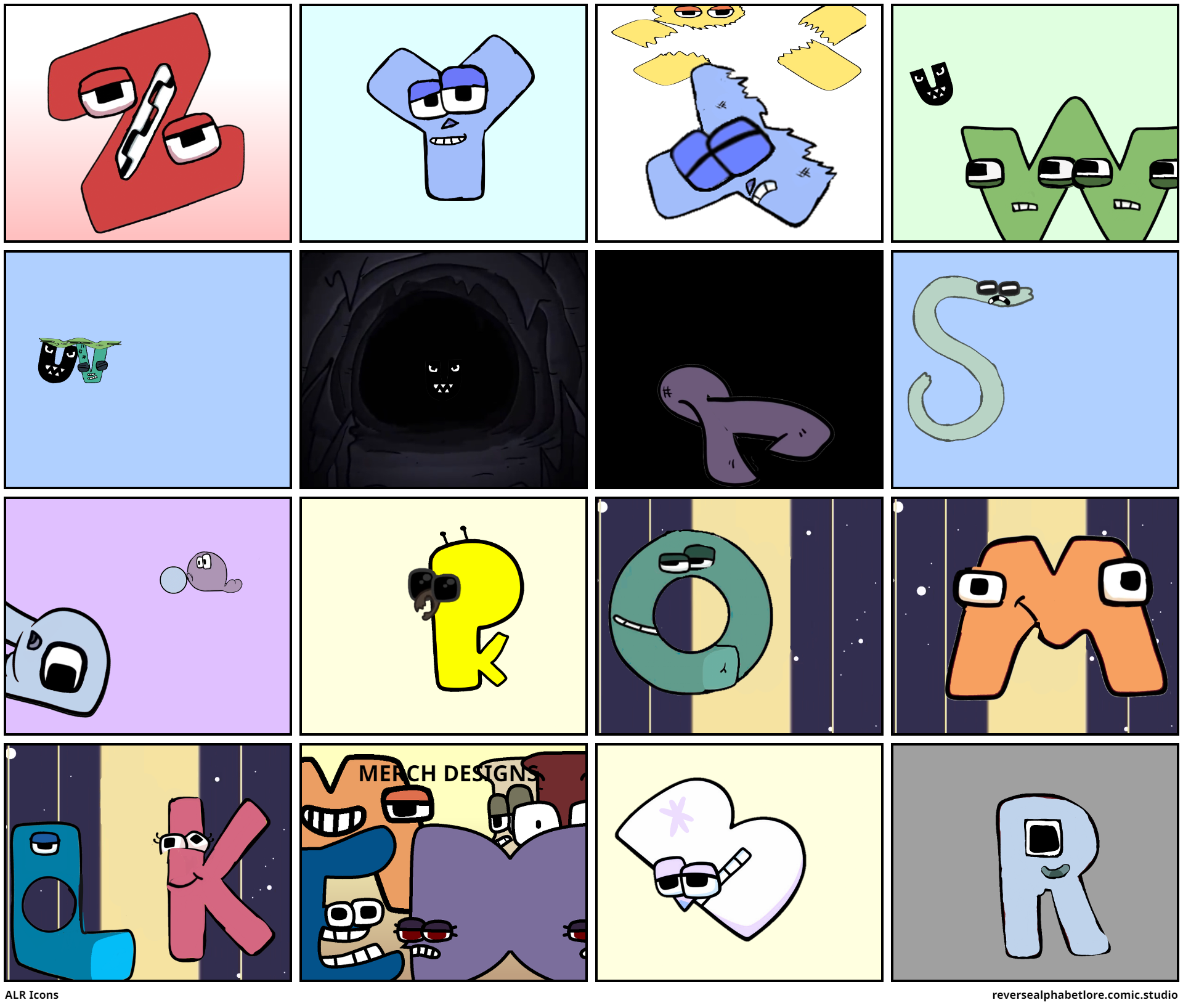 Reverse alphabet lore T. (Collab with DayvidGC) - Comic Studio