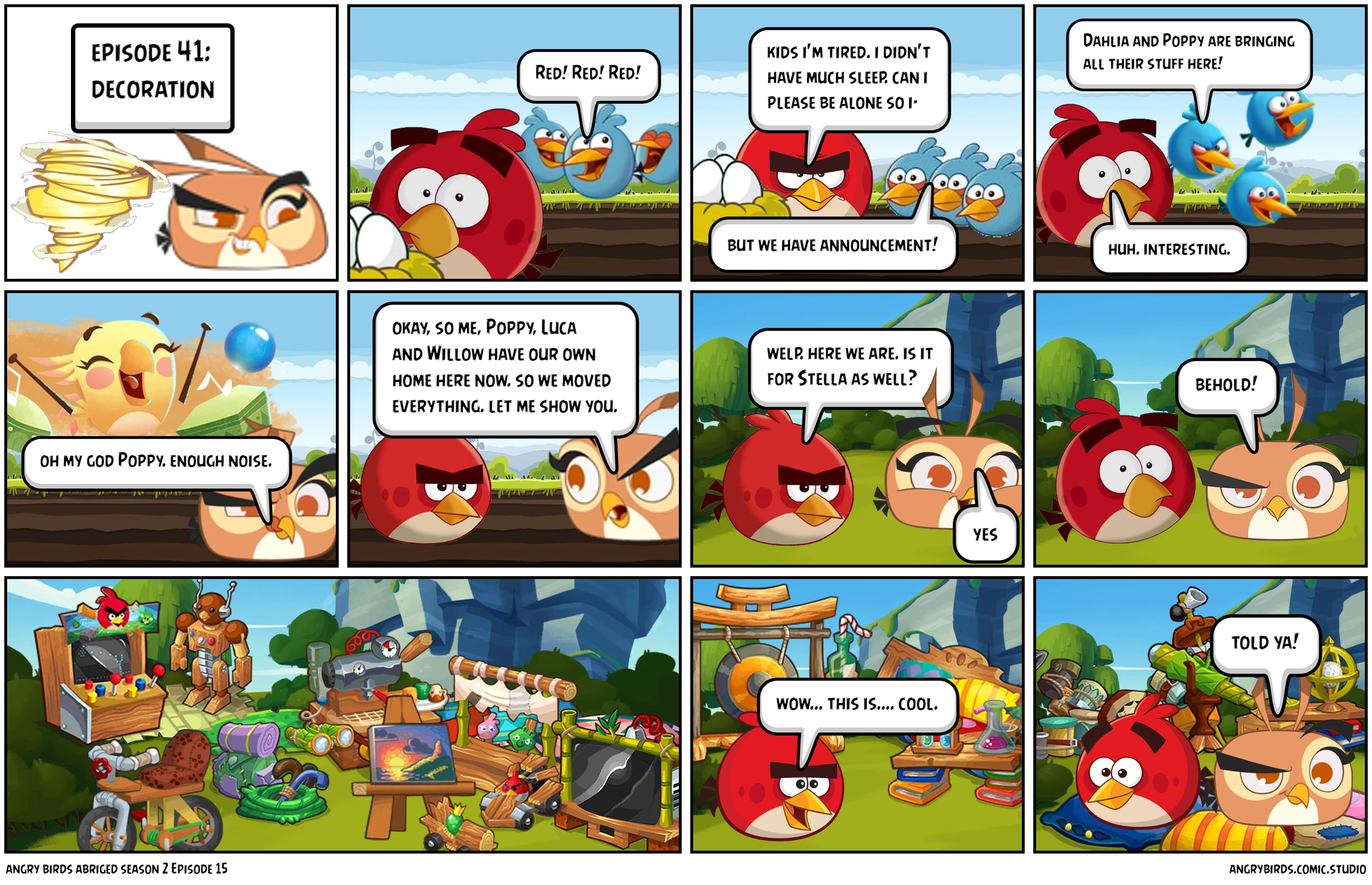 angry birds abriged season 2 Episode 15