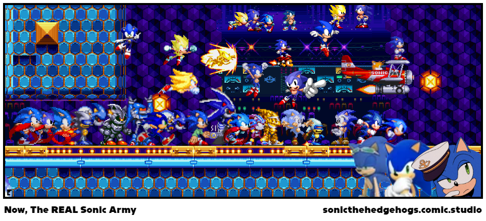 Now, The REAL Sonic Army