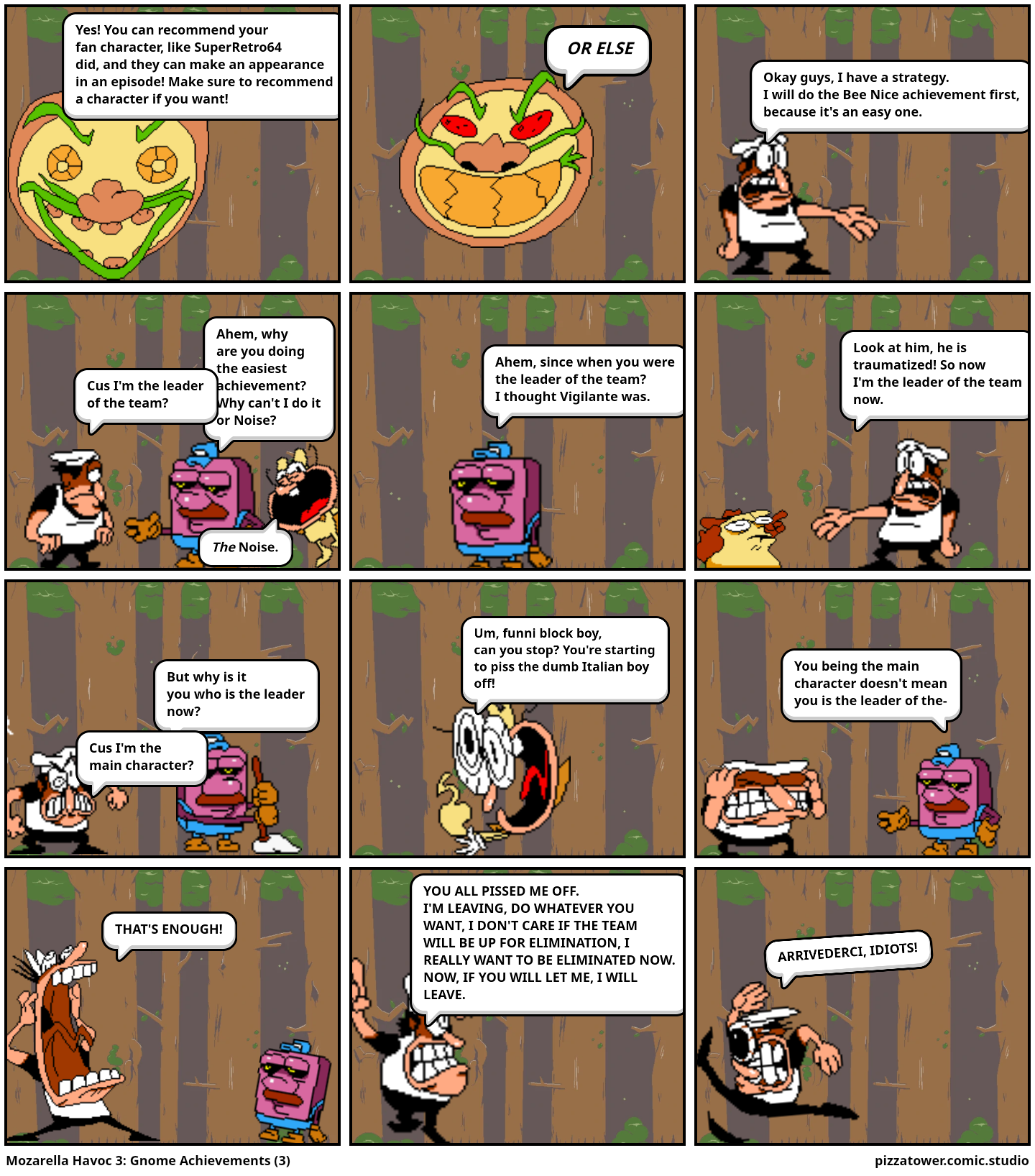 Mozarella Havoc 3: Gnome Achievements (3)