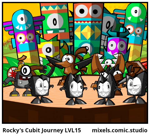 Rocky's Cubit Journey LVL15