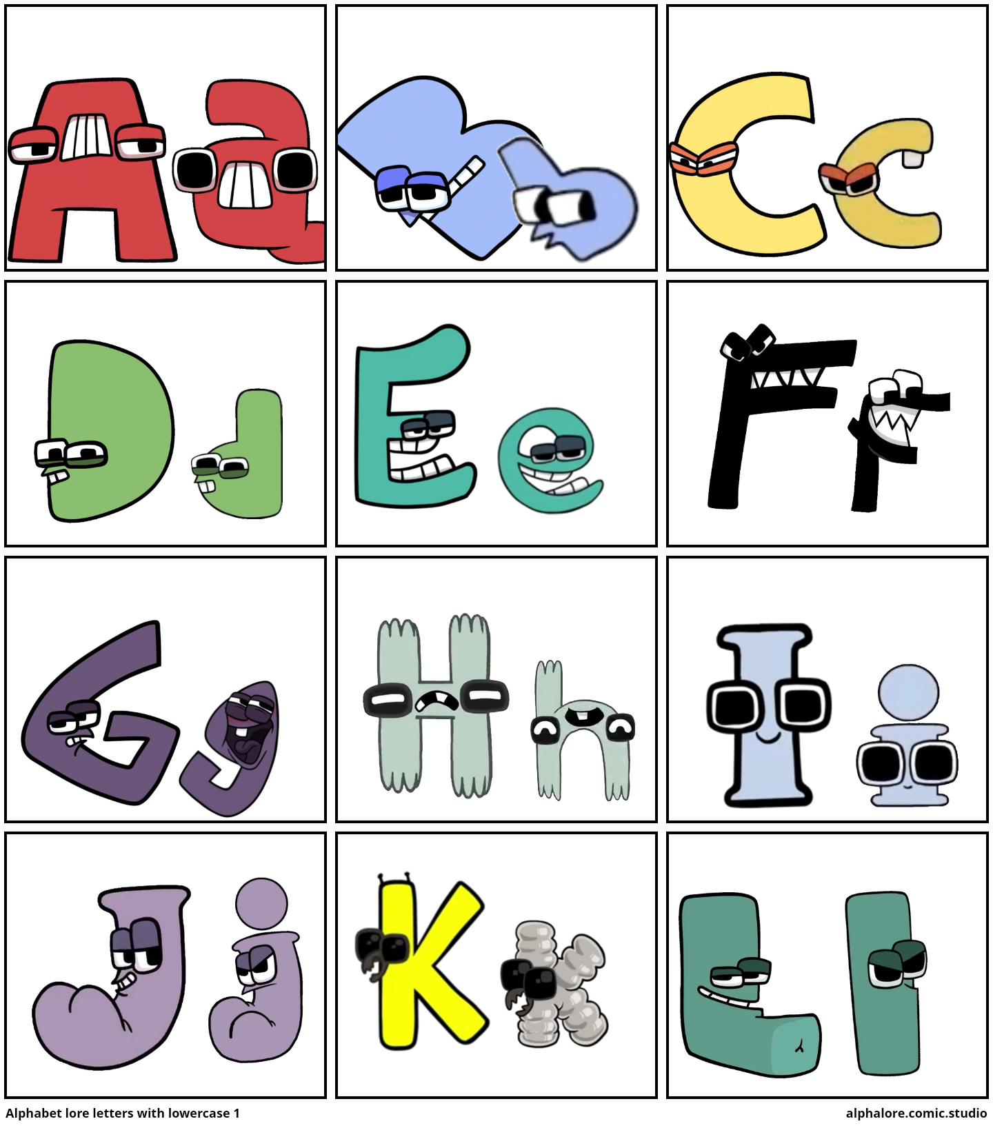 This is what would if the lowercase alphabet lore letters get