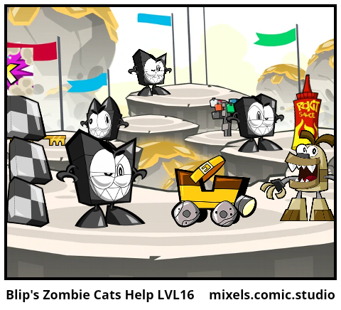 Blip's Zombie Cats Help LVL16