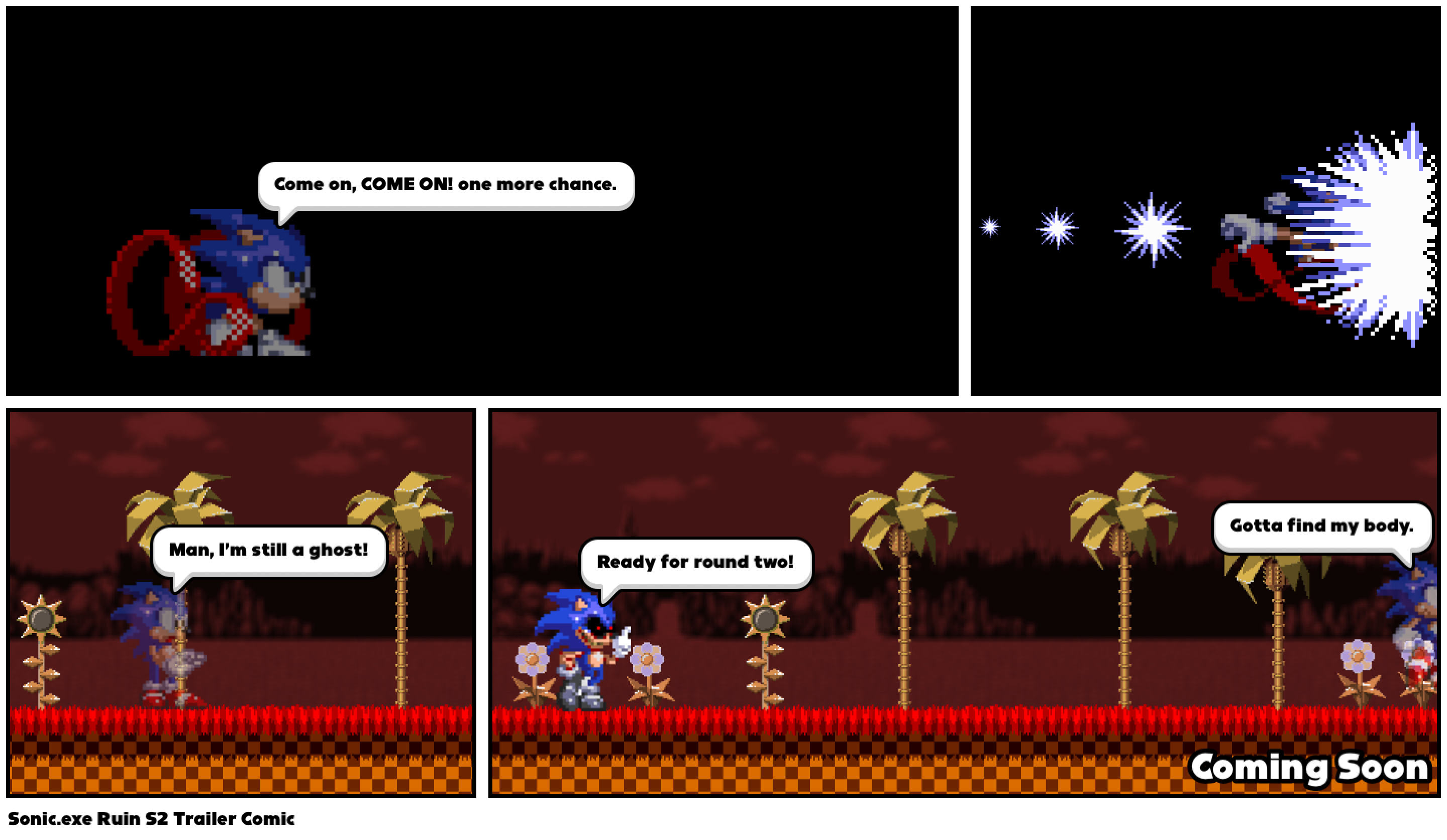 Sonic.exe Ruin S2 Trailer Comic