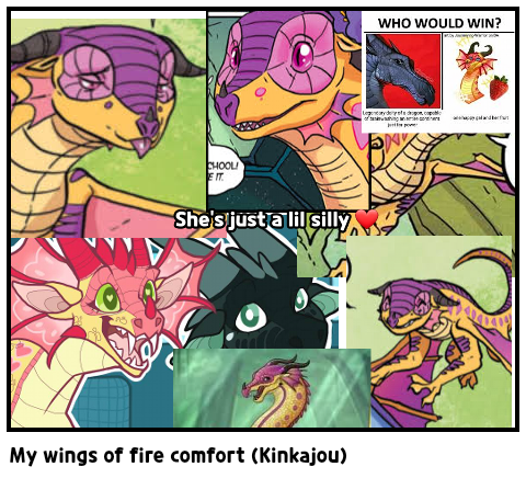 My wings of fire comfort (Kinkajou) 