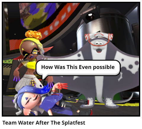 Team Water After The Splatfest