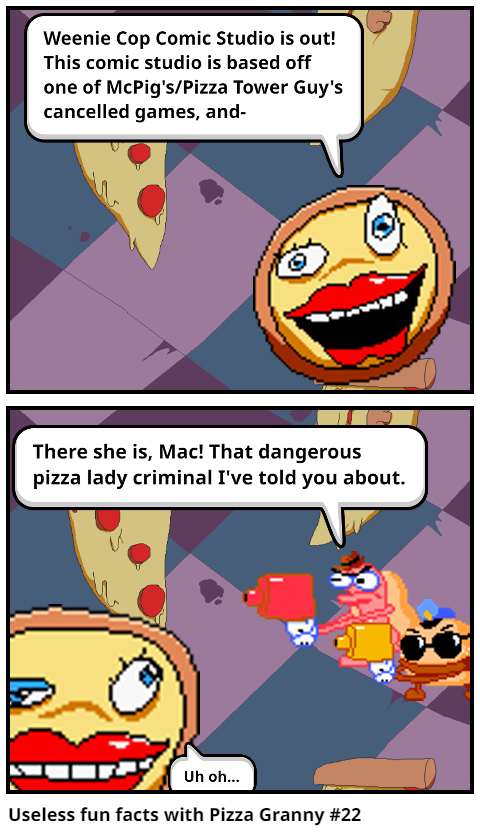 Useless fun facts with Pizza Granny #22