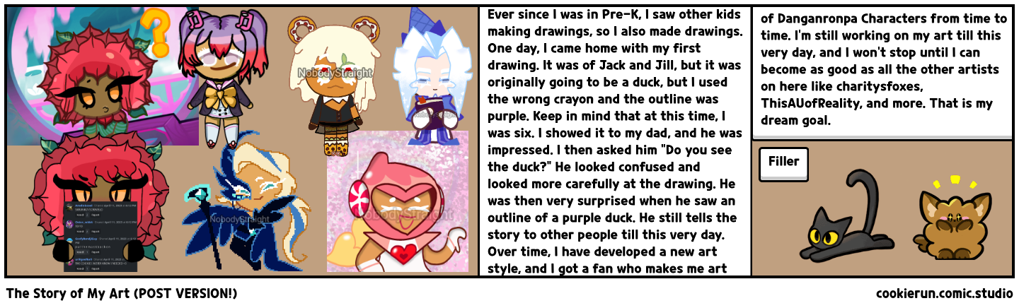 The Story of My Art (POST VERSION!)