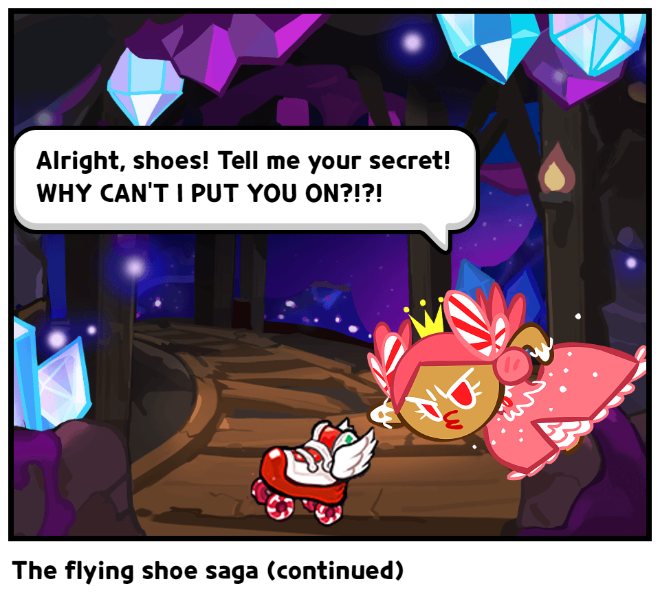 The flying shoe saga (continued)