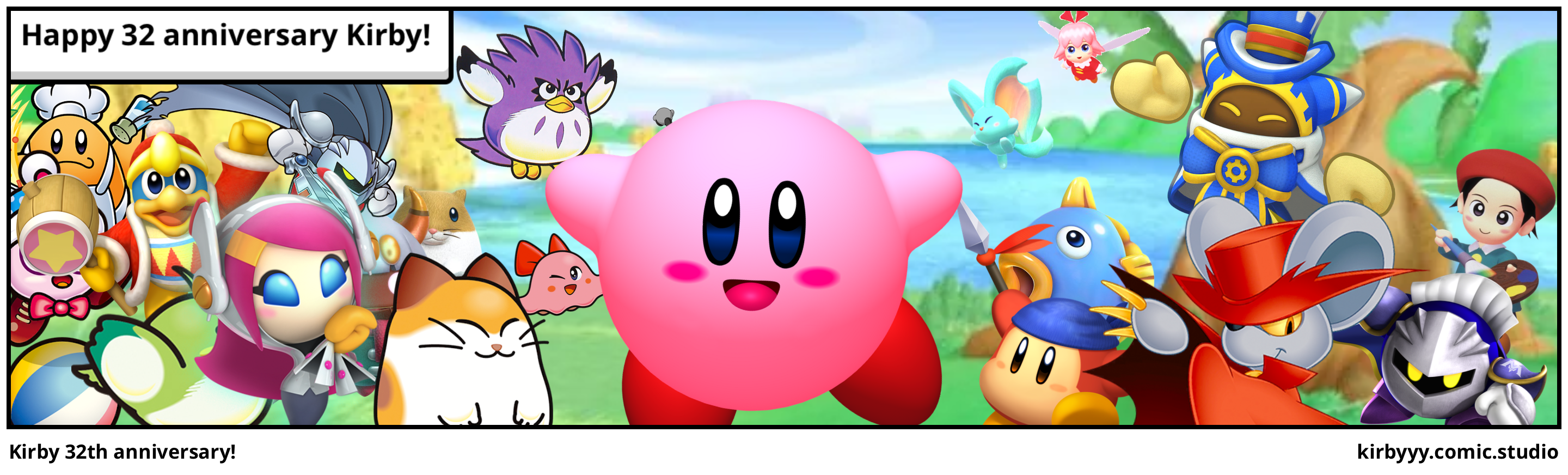 Kirby 32th anniversary!