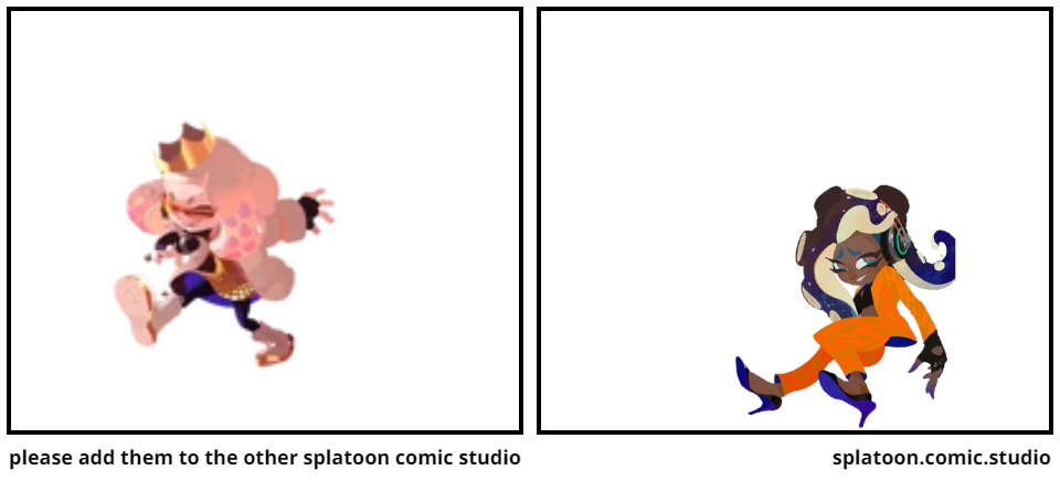 please add them to the other splatoon comic studio