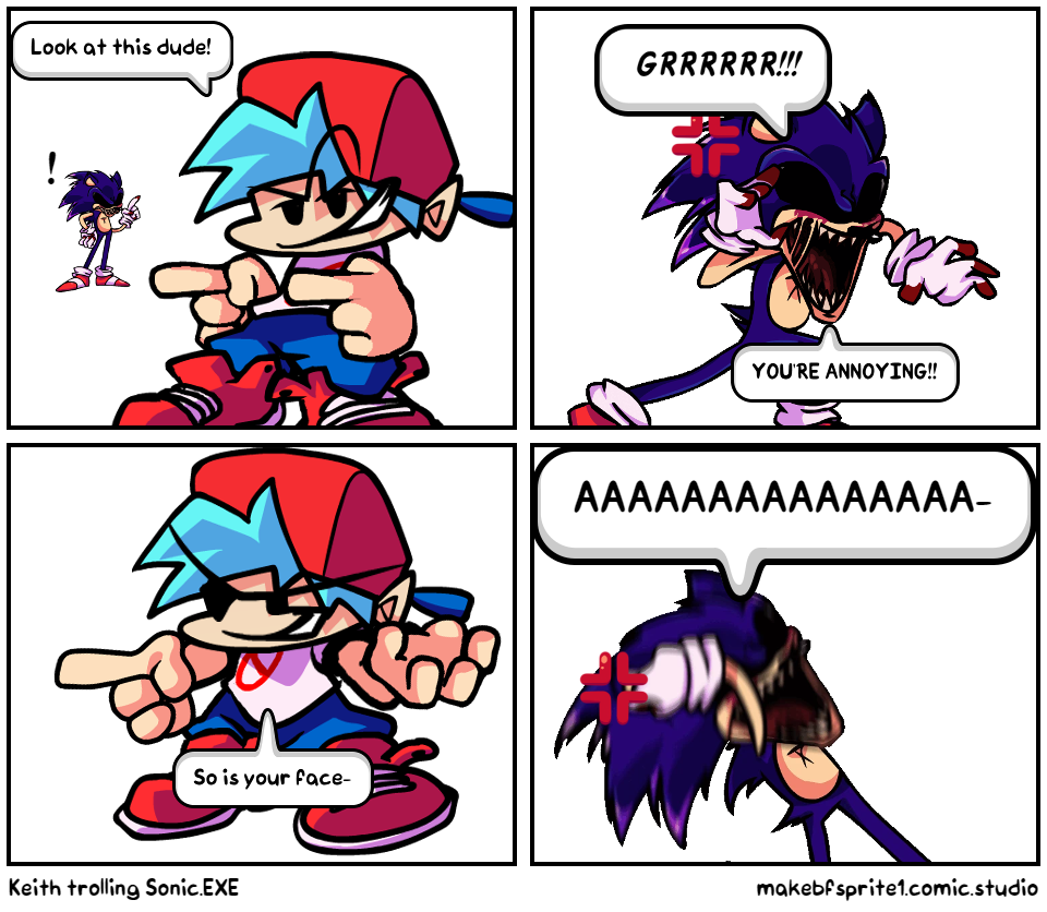 Keith trolling Sonic.EXE