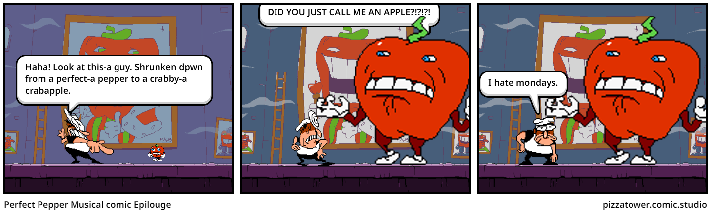 Perfect Pepper Musical comic Epilouge