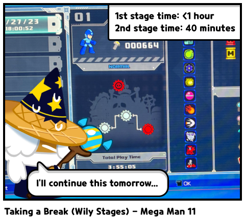 Taking a Break (Wily Stages) - Mega Man 11